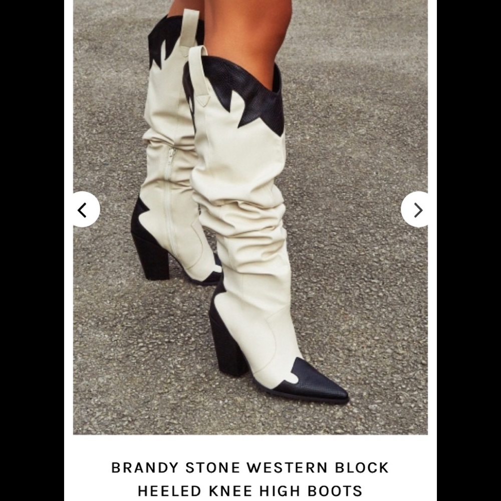 Public Desire Long Boots Sz 5